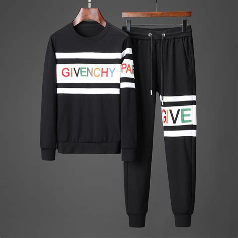 givenchy travksuit|givenchy tracksuit men's black.